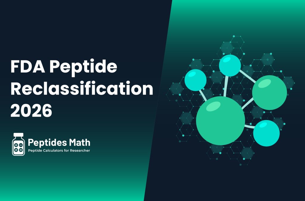 FDA Peptide Reclassification 2026