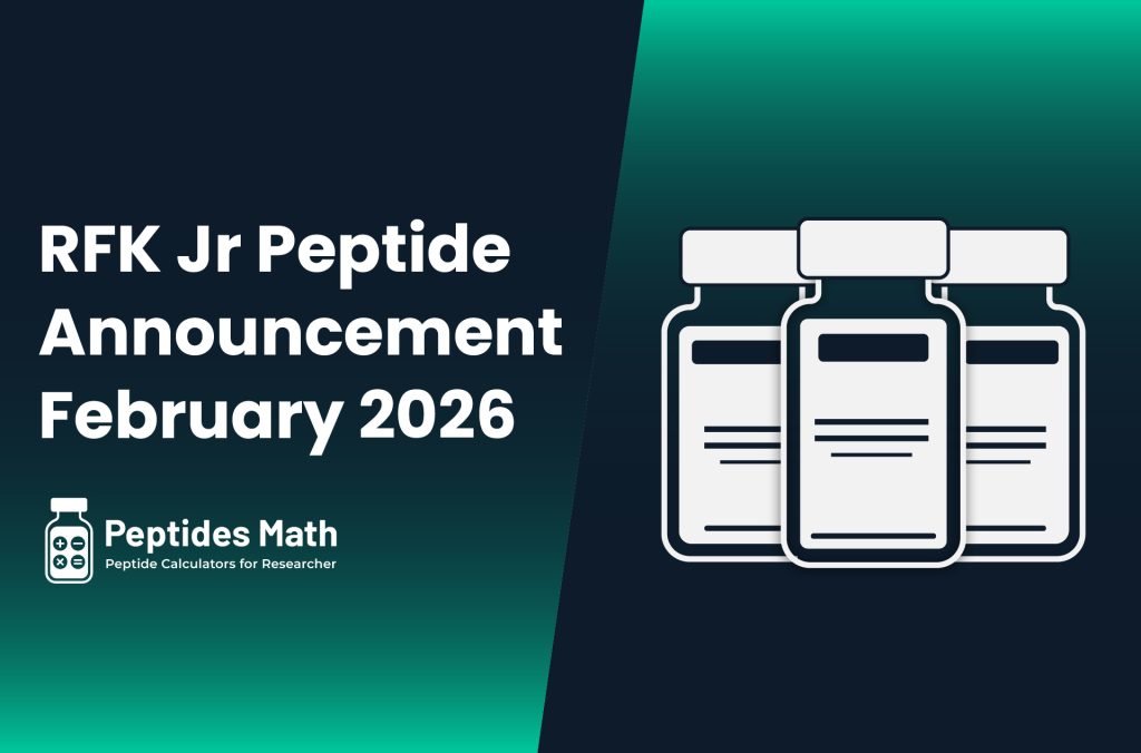 RFK Jr Peptide Announcement February 2026
